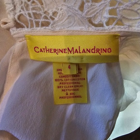 Catherine Malandrino High Neck Poncho Top - Picture 7 of 8